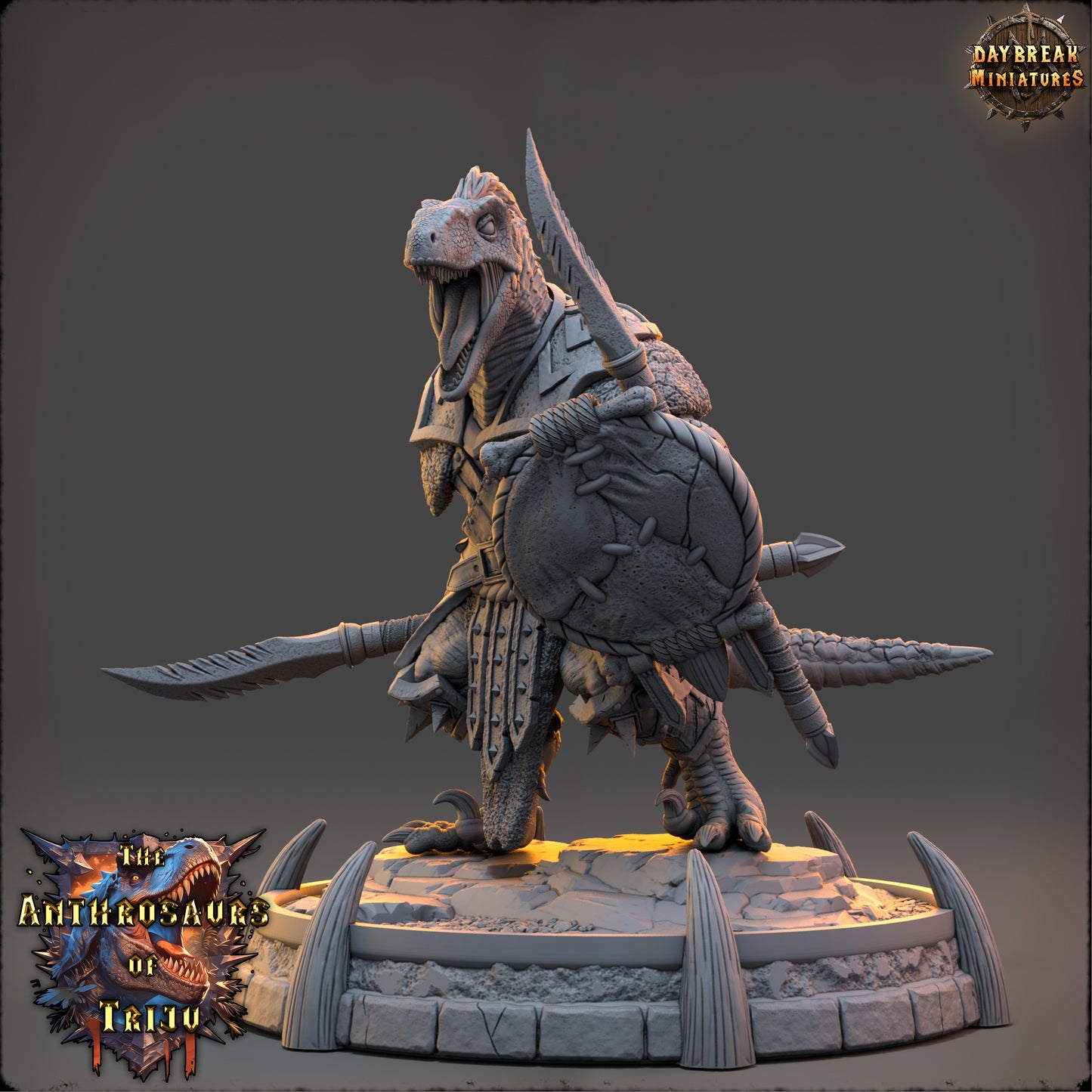 Rand Veloz - The Anthrosaurs of Triju