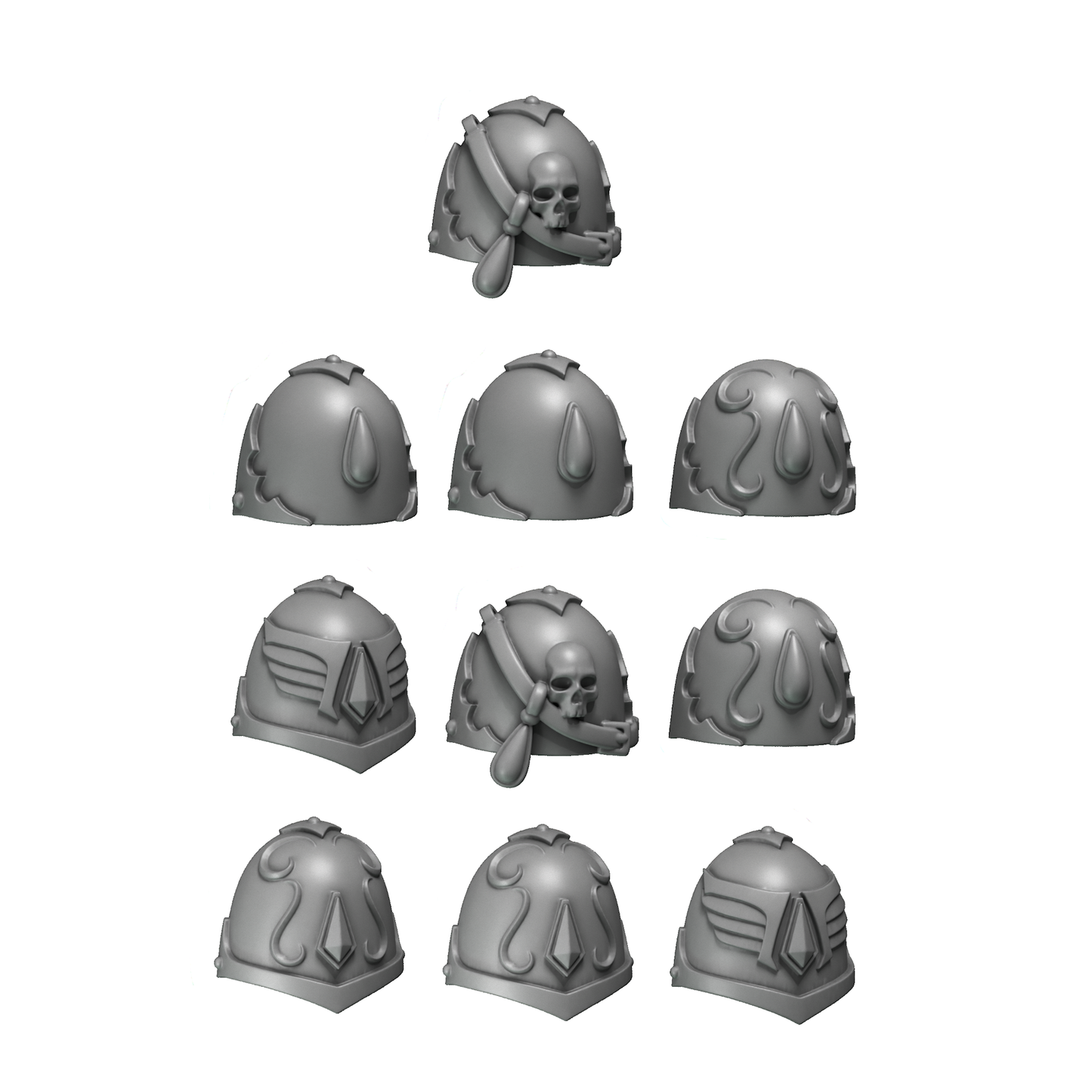 Crimson Lords Ranger Shoulder Pads