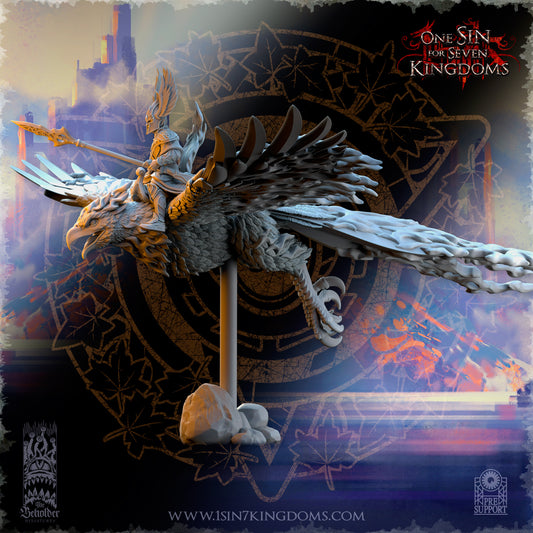 Searing Bird Lord on Phoenix | Silvermoor Elves