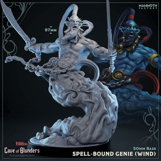 Spell-Bound Genie - Cave of Blunders