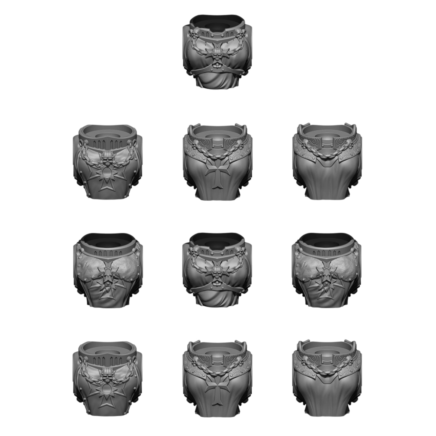 Templar Knight Female Torsos