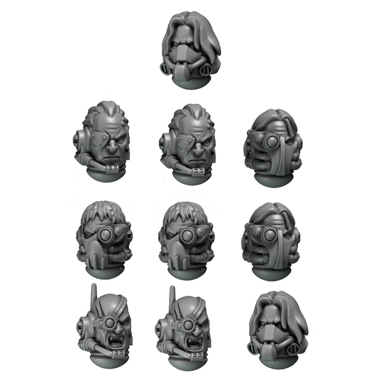 Crimson Lords Tactical Heads