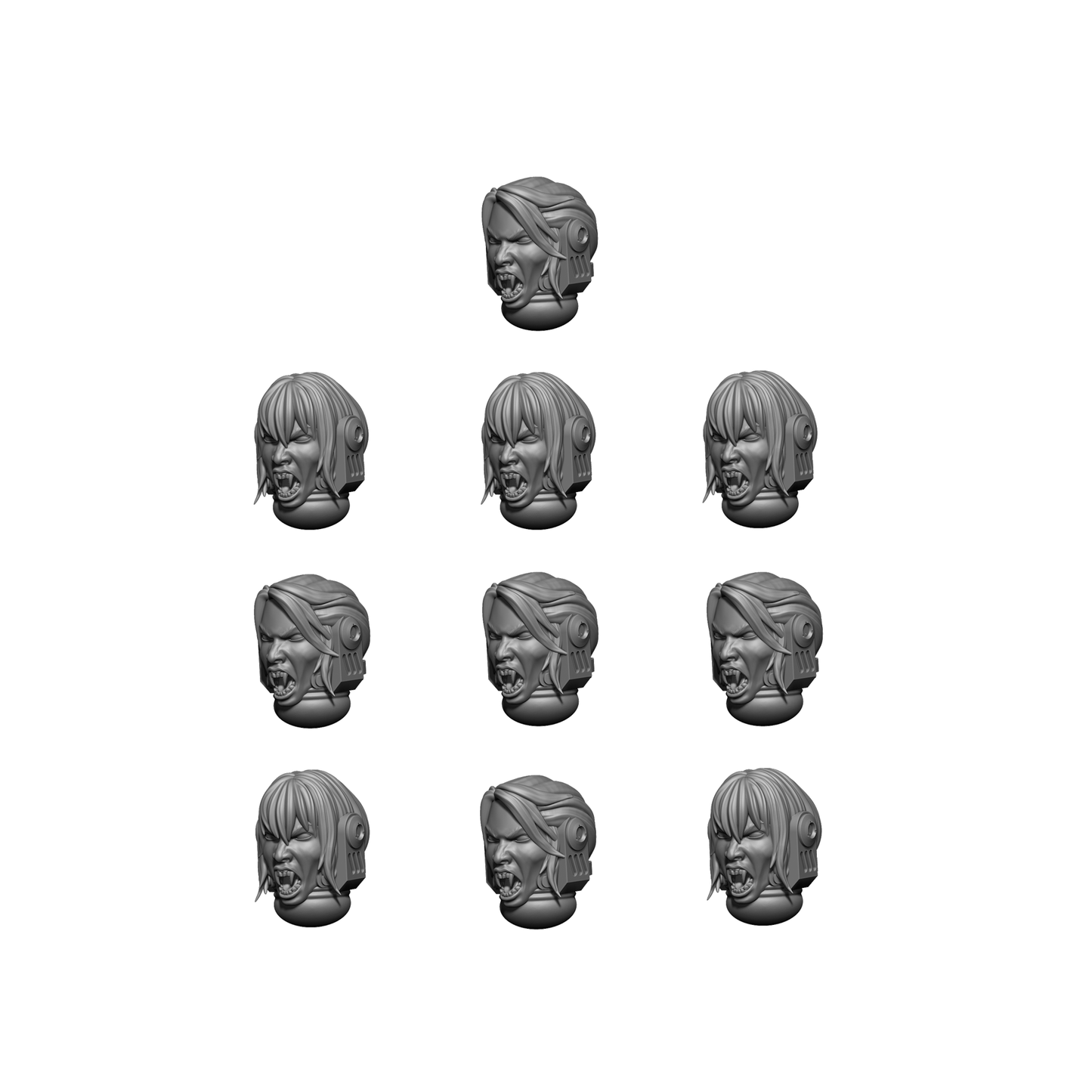 Vampire Female Heads