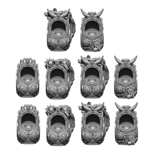 Space Viking Terminator Female Torsos