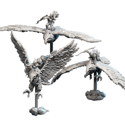 Ancestral Eagle Riders | Forest Warriors | White Angel Miniatures