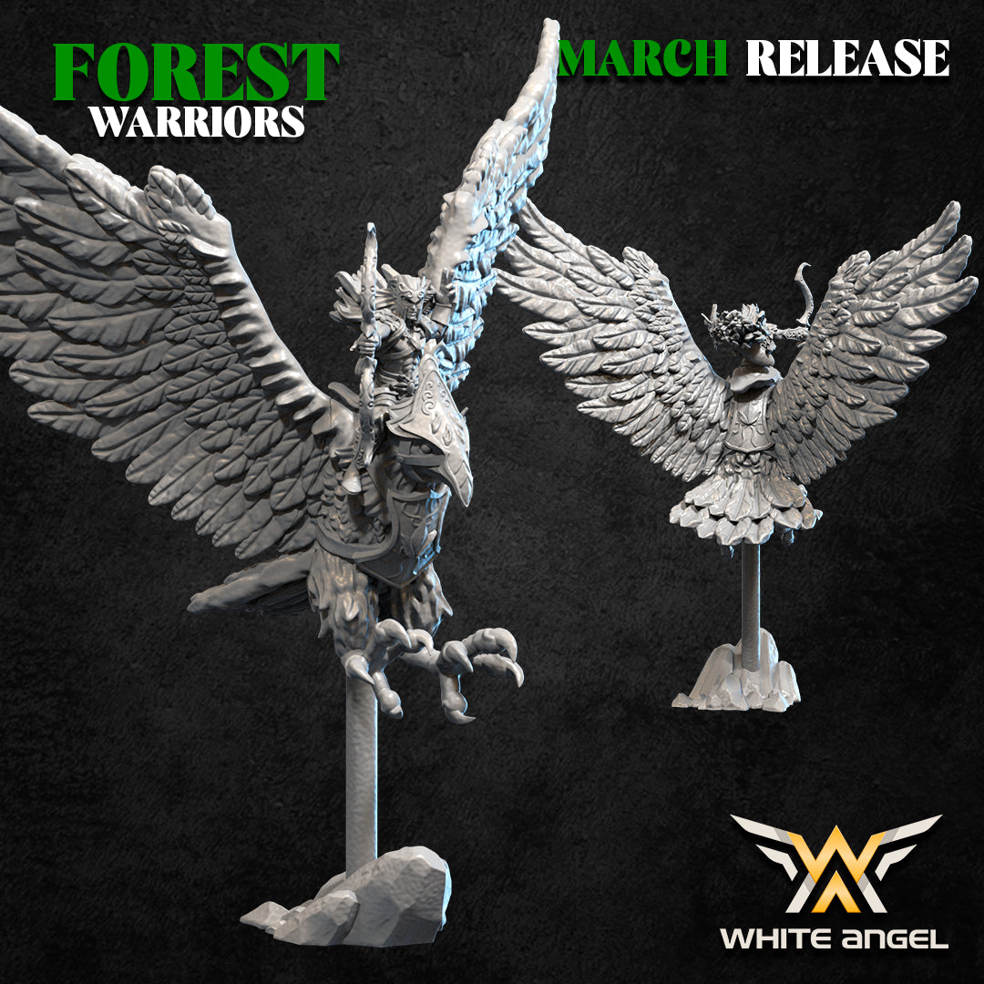 Ancestral Eagle Riders | Forest Warriors | White Angel Miniatures
