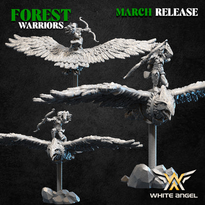 Ancestral Eagle Riders | Forest Warriors | White Angel Miniatures