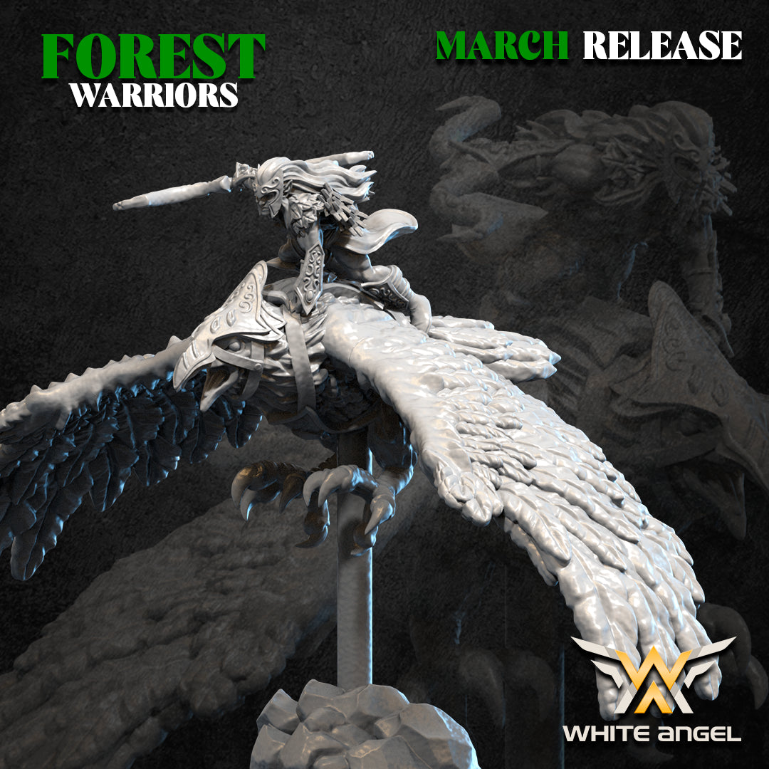 Ancestral Eagle Riders | Forest Warriors | White Angel Miniatures