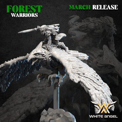 Ancestral Eagle Riders | Forest Warriors | White Angel Miniatures