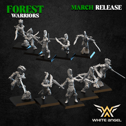 Forest Dancers (Male) | Forest Warriors | White Angel Miniatures