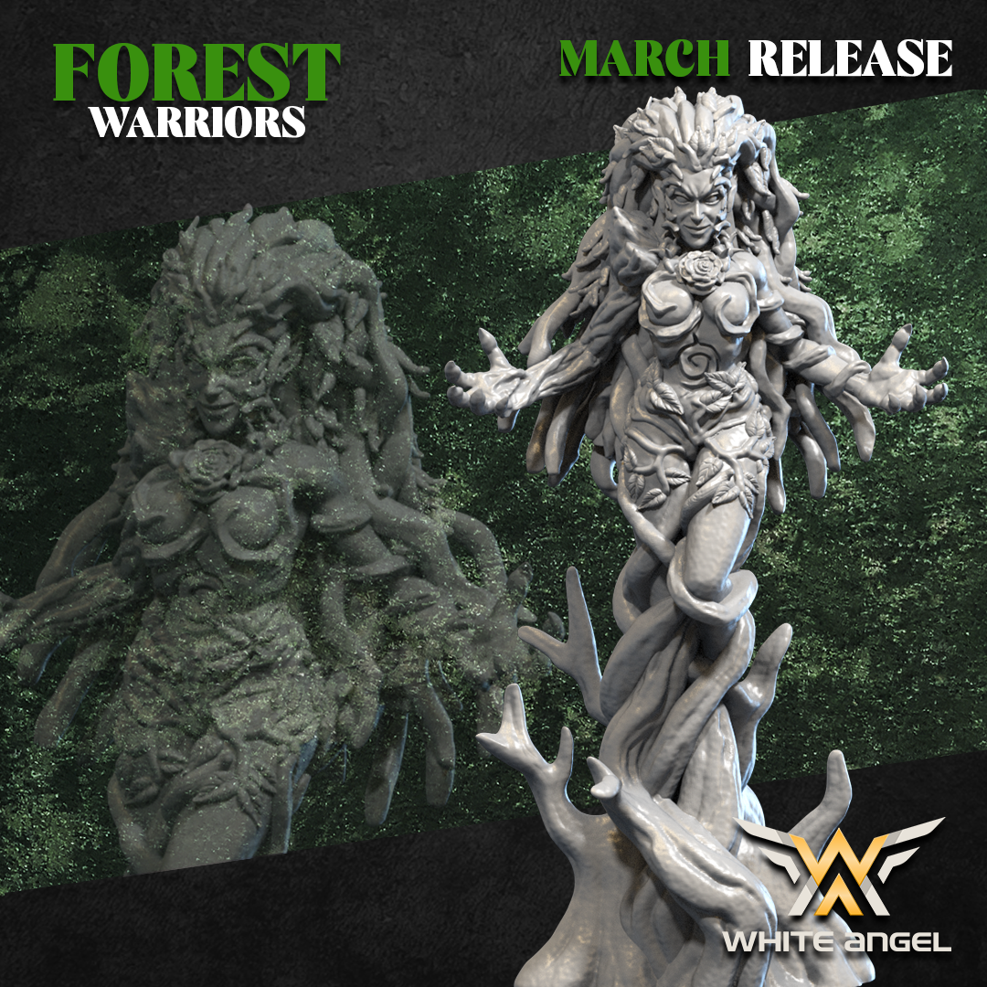 Queen of Nature | Forest Warriors | White Angel Miniatures