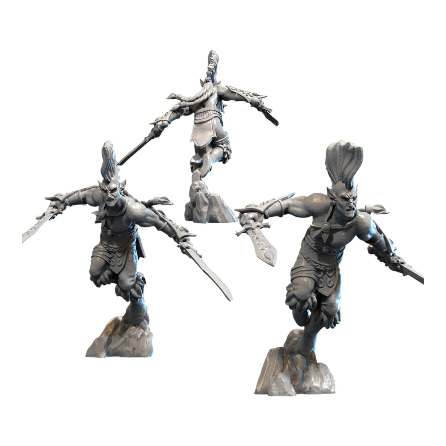 Forest Dancers (Male) | Forest Warriors | White Angel Miniatures