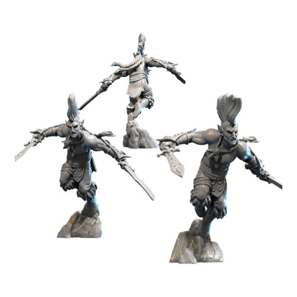 Forest Dancers (Male) | Forest Warriors | White Angel Miniatures