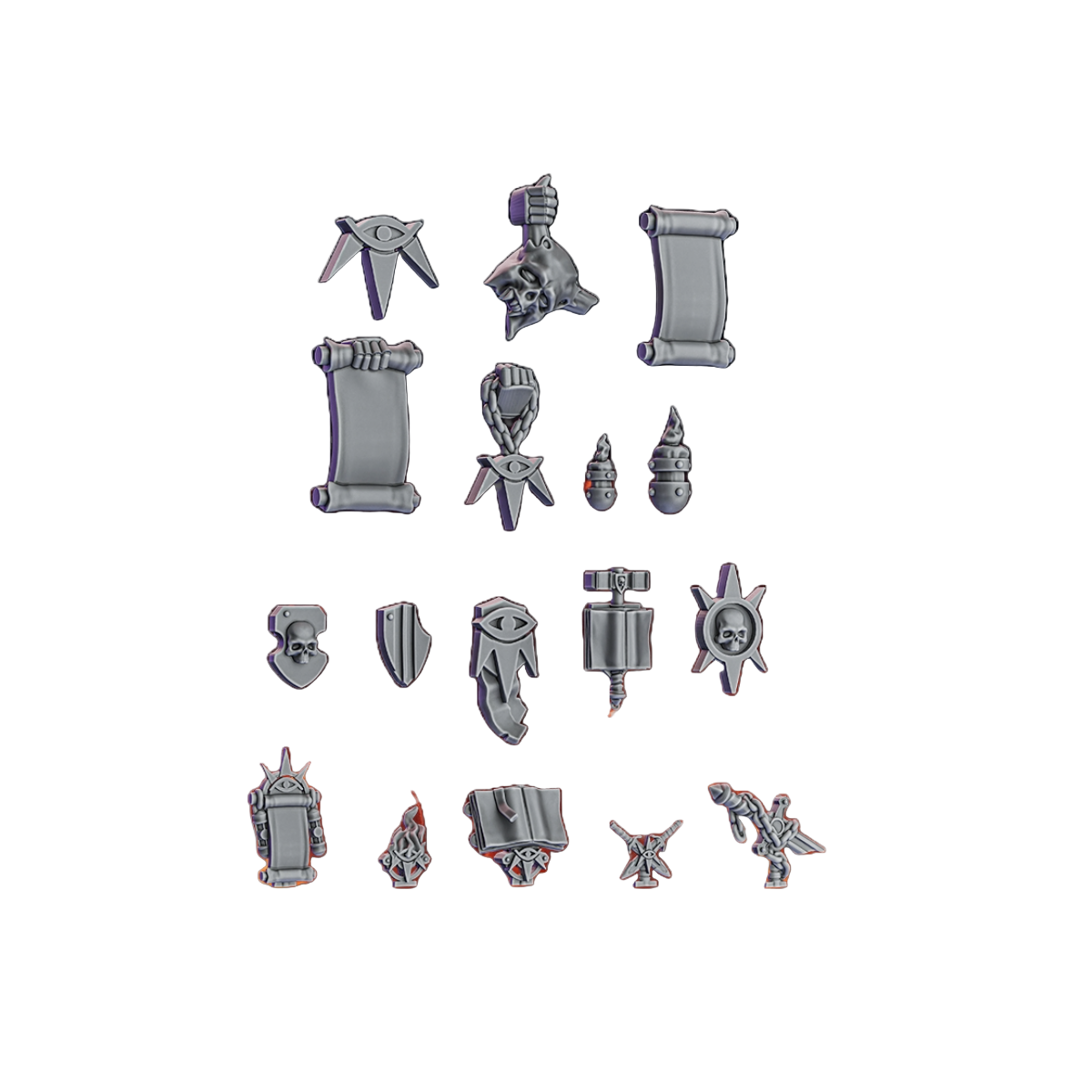 Warden Decor Bits x17