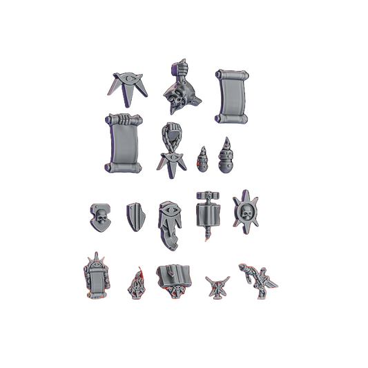 Warden Decor Bits x17