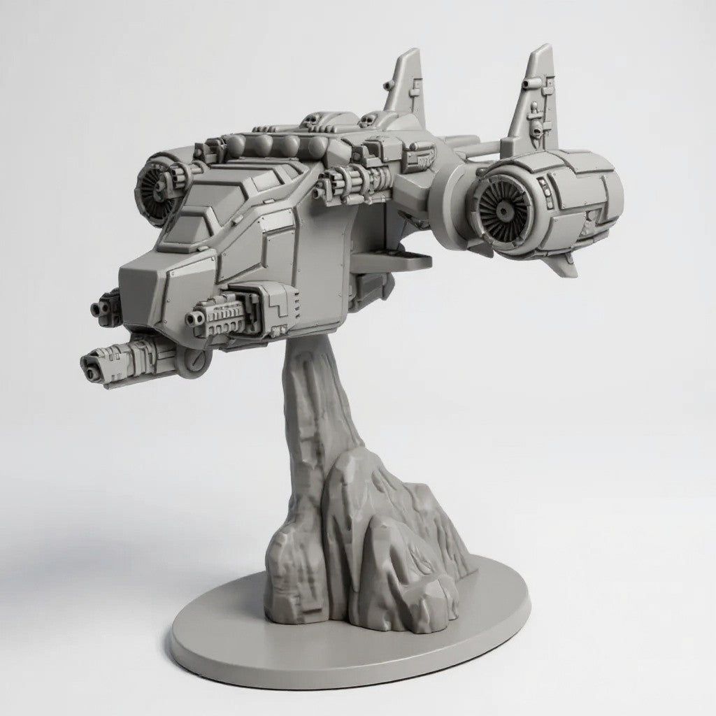 Accipiter Assault Gunship | Silver Wardens
