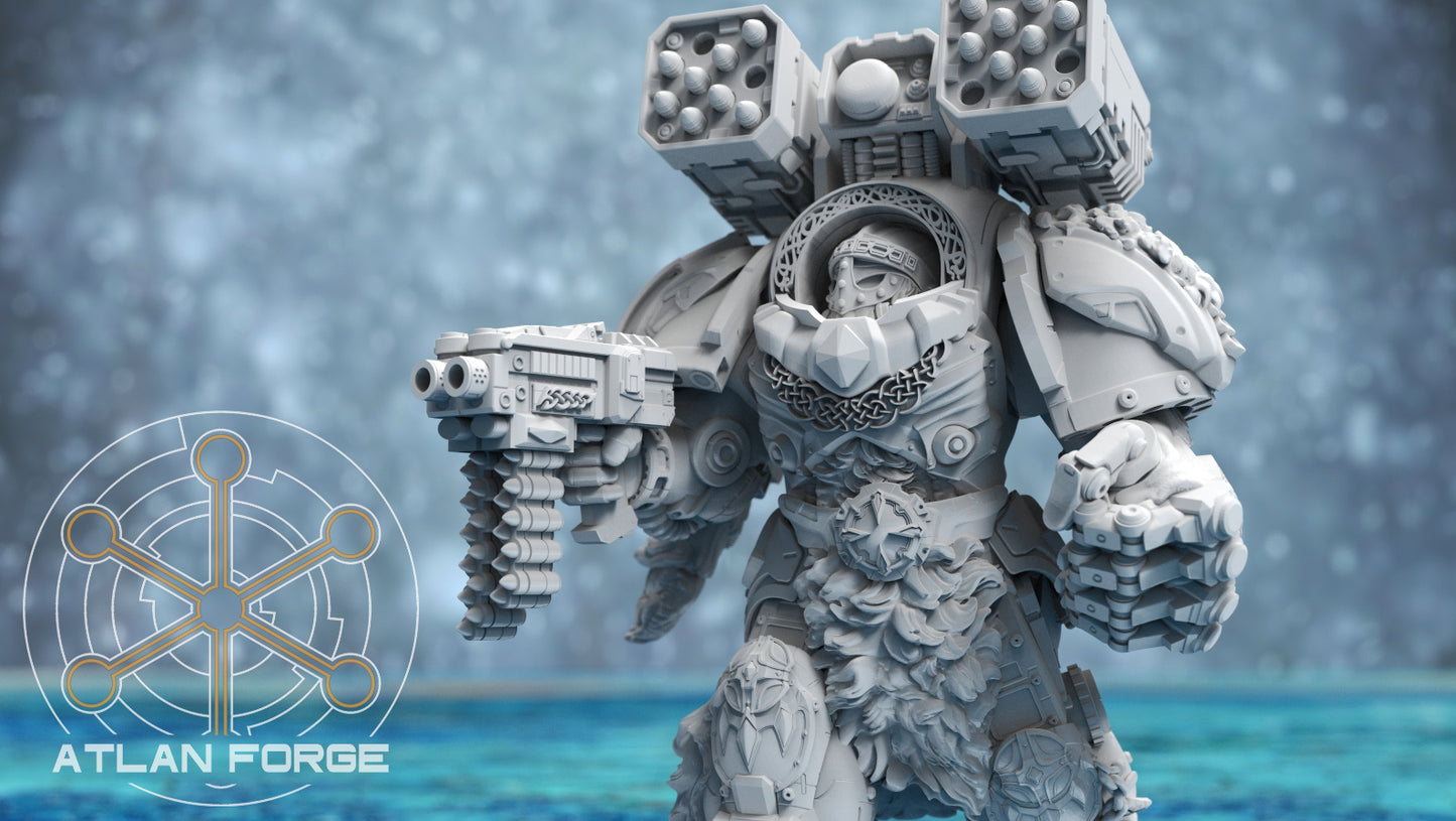 Asgardian Einherjar - Atlan Forge - Tabletop Wargaming Miniature Sci-Fi Proxy Modular