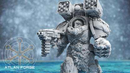 Asgardian Einherjar - Atlan Forge - Tabletop Wargaming Miniature Sci-Fi Proxy Modular