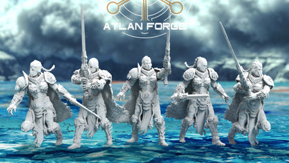 Asgardian Valkyries - Atlan Forge - Tabletop Wargaming Miniature Sci-Fi Proxy Modular