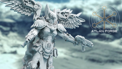 Asgardian Valkyries - Atlan Forge - Tabletop Wargaming Miniature Sci-Fi Proxy Modular