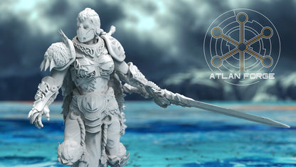 Asgardian Valkyries - Atlan Forge - Tabletop Wargaming Miniature Sci-Fi Proxy Modular