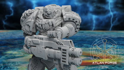 Asgardian Heavy Aegis - Atlan Forge - Tabletop Wargaming Miniature Sci-Fi Proxy Modular