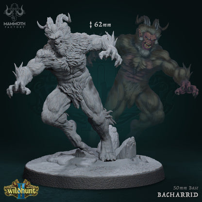 Bacharrid | Wild Hunt II | by Mammoth Factory | Dungeons and Dragons | Tabletop Games | Wargaming | Resin Miniature