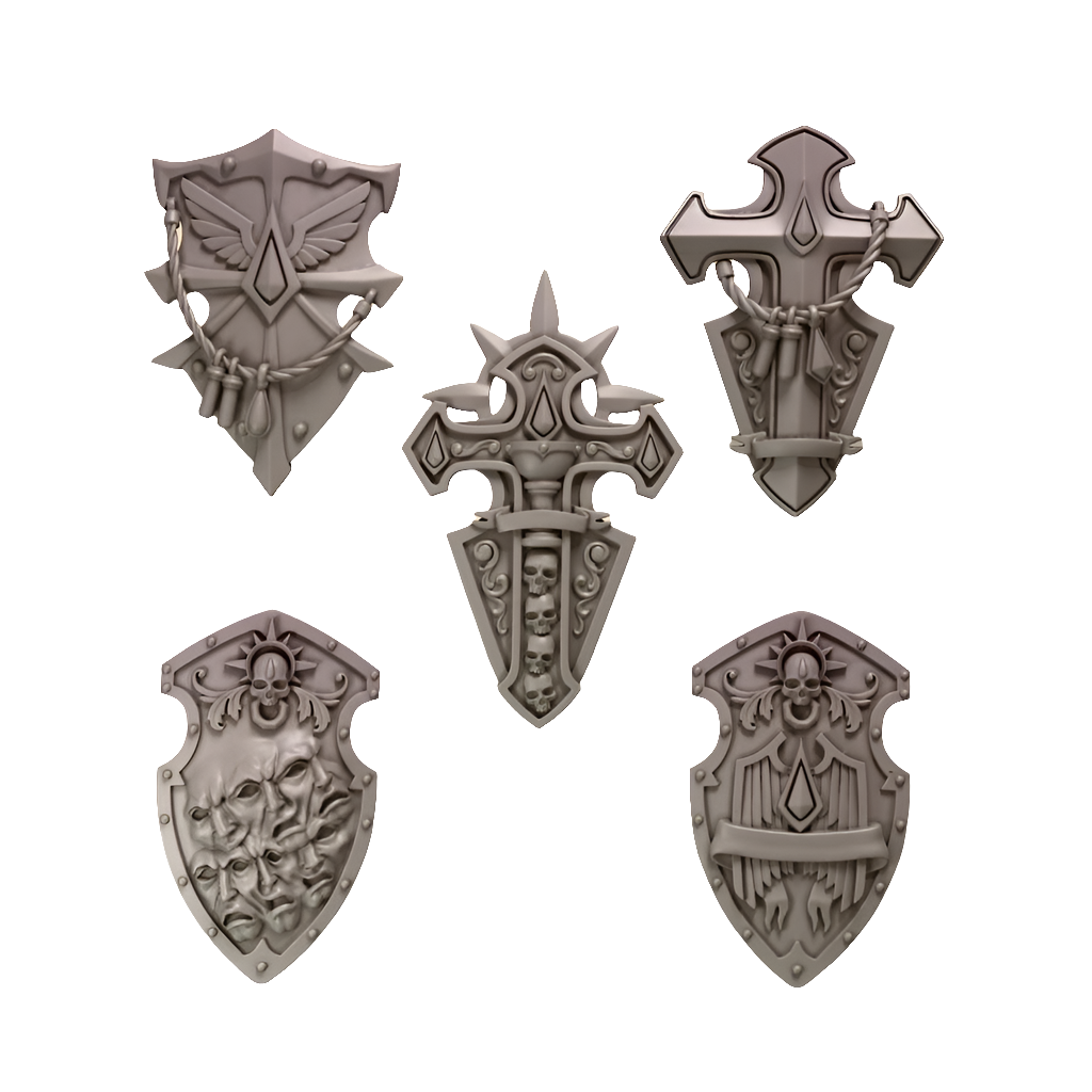 Crimson Lords Shields