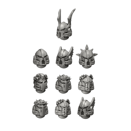 Crimson Lords Helmets