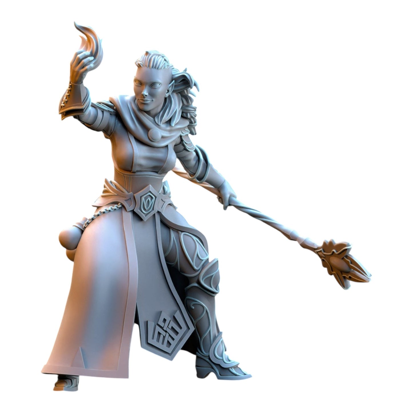 CT Miniatures UK Sorceresses of the Inner Circle Silvermoor Elves 32mm grey resin fantasy tabletop miniature