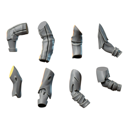 CT Miniatures UK Undead Warband resin arms for tabletop wargames, featuring customizable options.