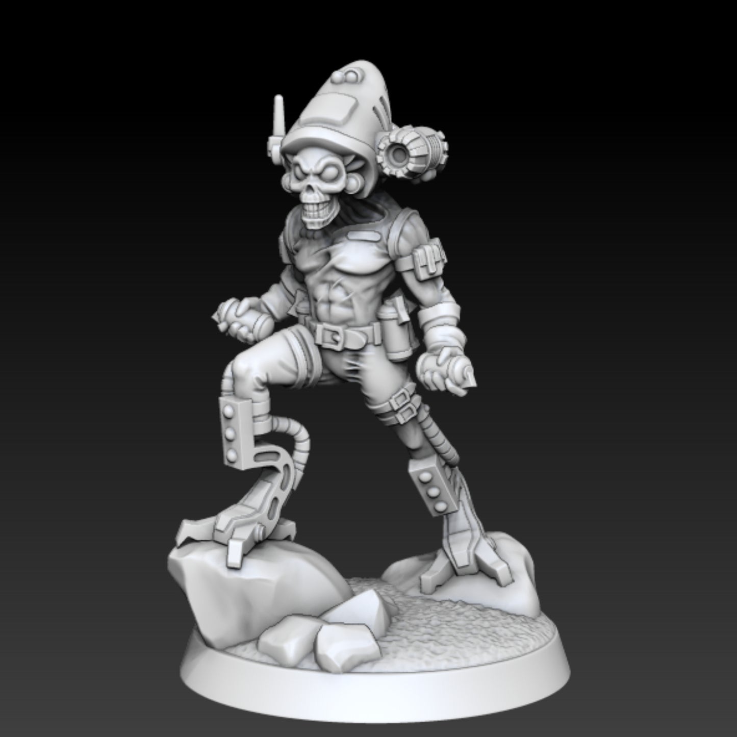 Cal'Axis Master Assassin - DMG Minis - Tabletop Wargaming Miniature Sci-Fi/Fantasy/Daemon/Proxy/Agent