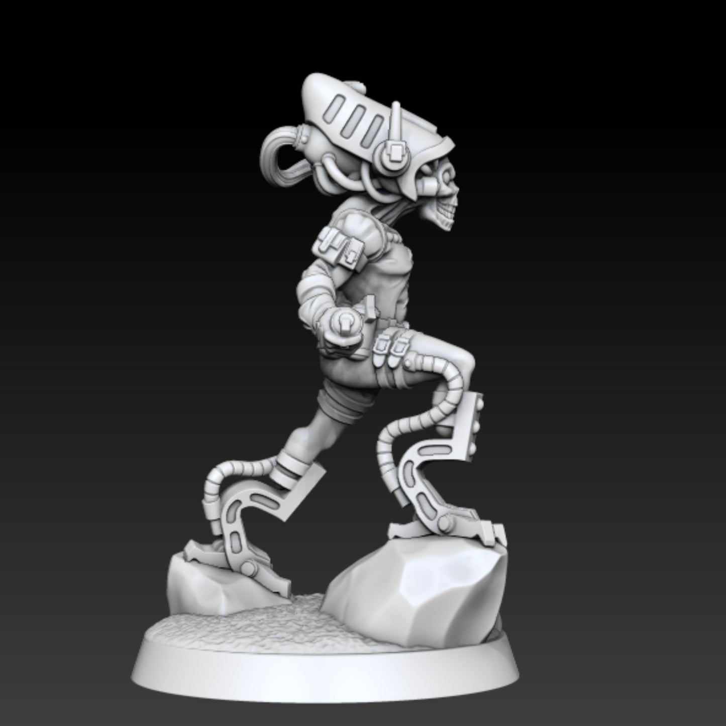 Cal'Axis Master Assassin - DMG Minis - Tabletop Wargaming Miniature Sci-Fi/Fantasy/Daemon/Proxy/Agent