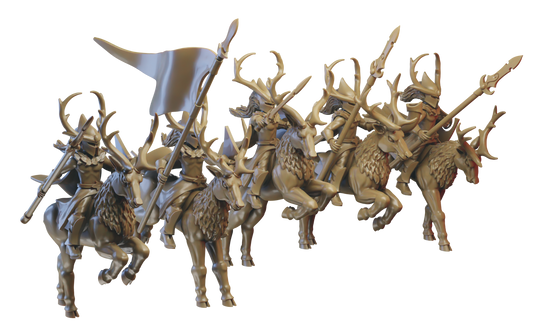 Male Deer Cavalry | Wood Elves