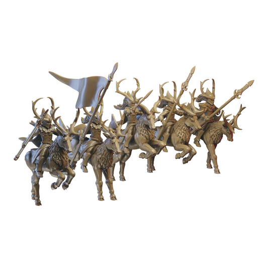 Male Deer Cavalry | Wood Elves