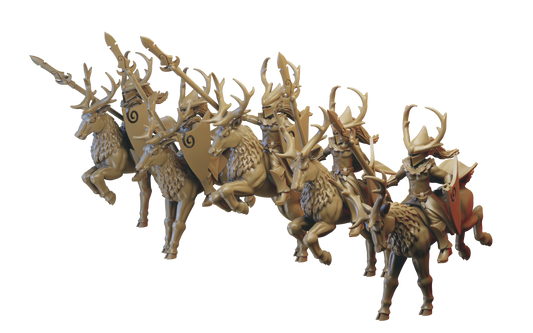 Male Deer Cavalry | Wood Elves