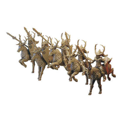 Male Deer Cavalry | Wood Elves