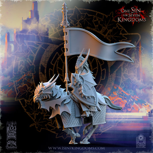 Dragonborn Knights Command Group | Silvermoor Elves