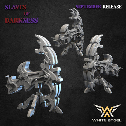 Dark Crossbow and Crew | Slaves of Darkness | White Angel Miniatures