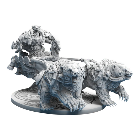 Endre Isklaw on Chariot | Asgardian Knights