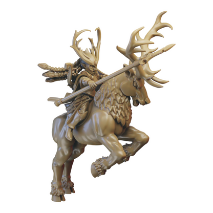 Noble On Great Stag | Wood Elves