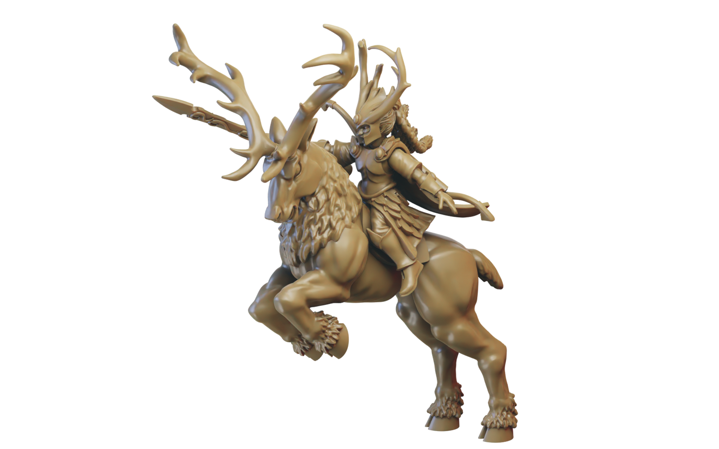 Noble On Great Stag | Wood Elves