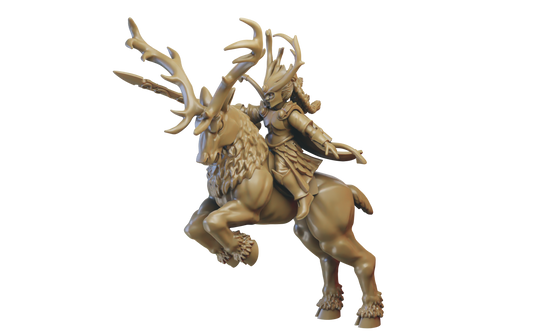 Noble On Great Stag | Wood Elves