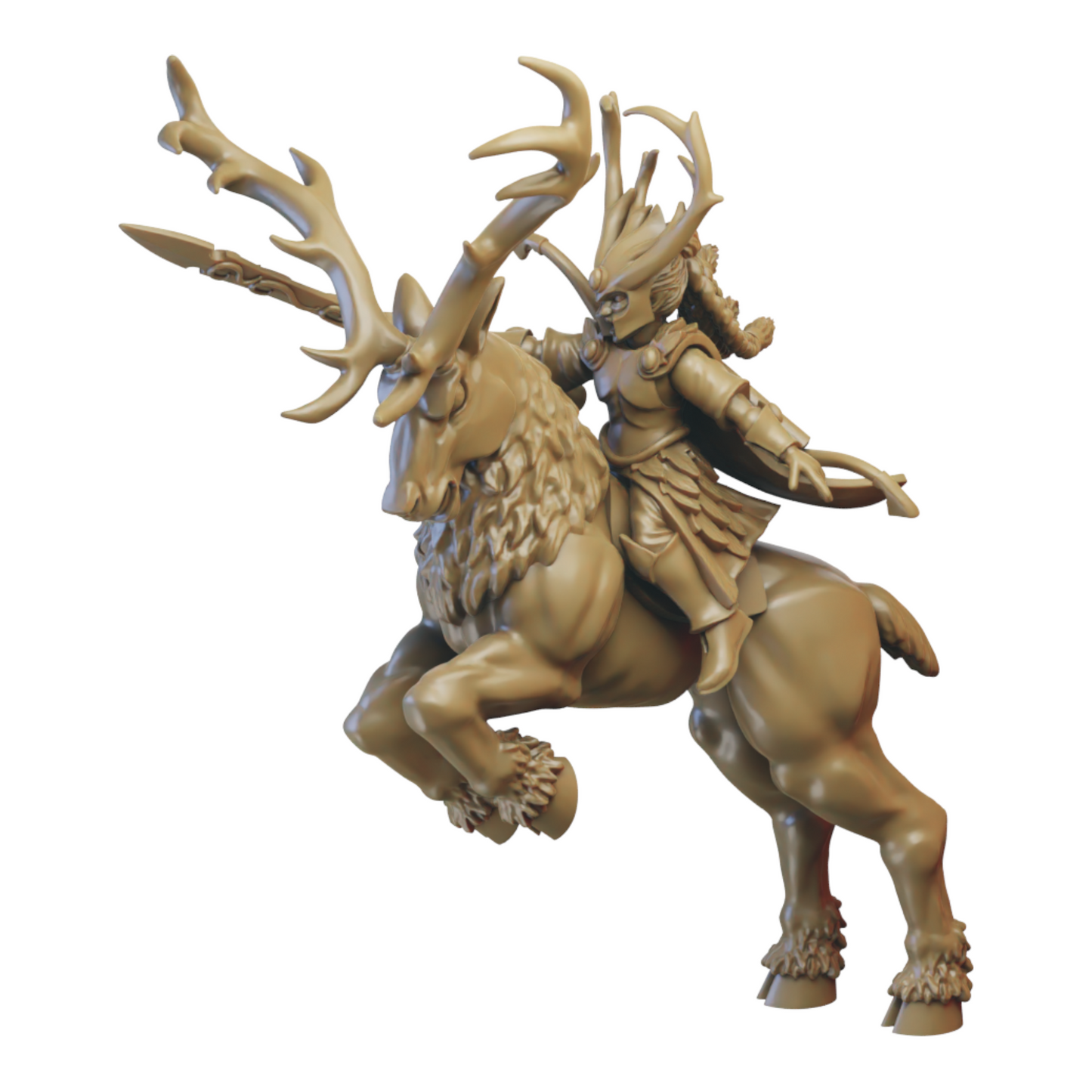 Noble On Great Stag | Wood Elves