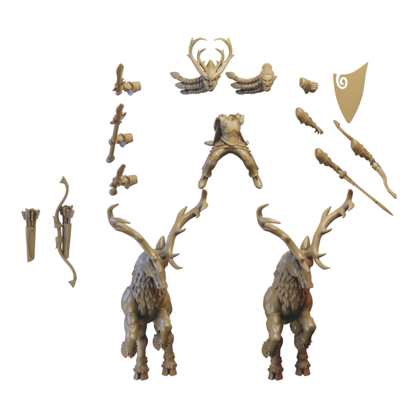 Noble On Great Stag | Wood Elves