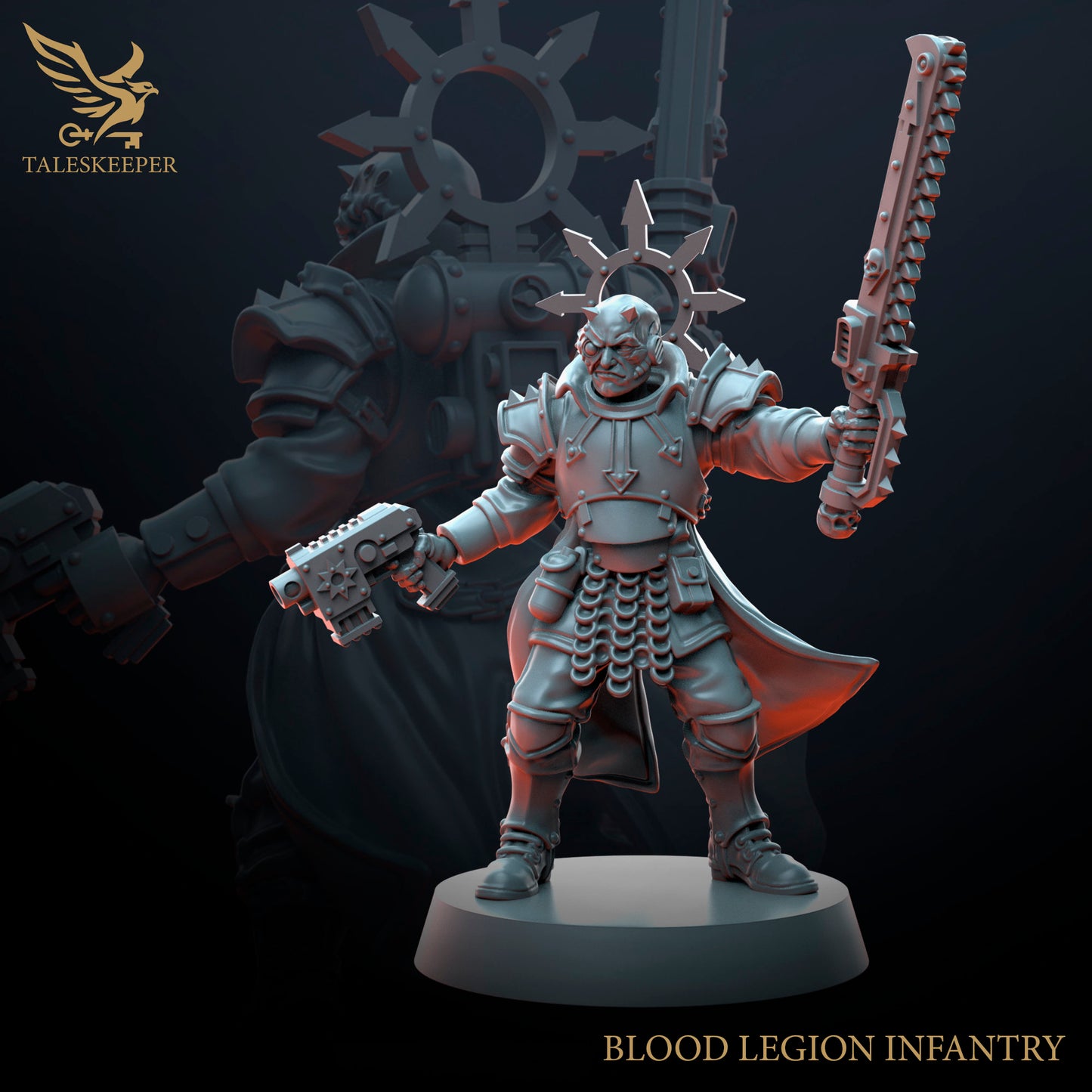 Blood Legion Infantry - Proxies / Cultists - by TalesKeeper - Tabletop Wargaming Miniature Sci-Fi Fantasy Proxy