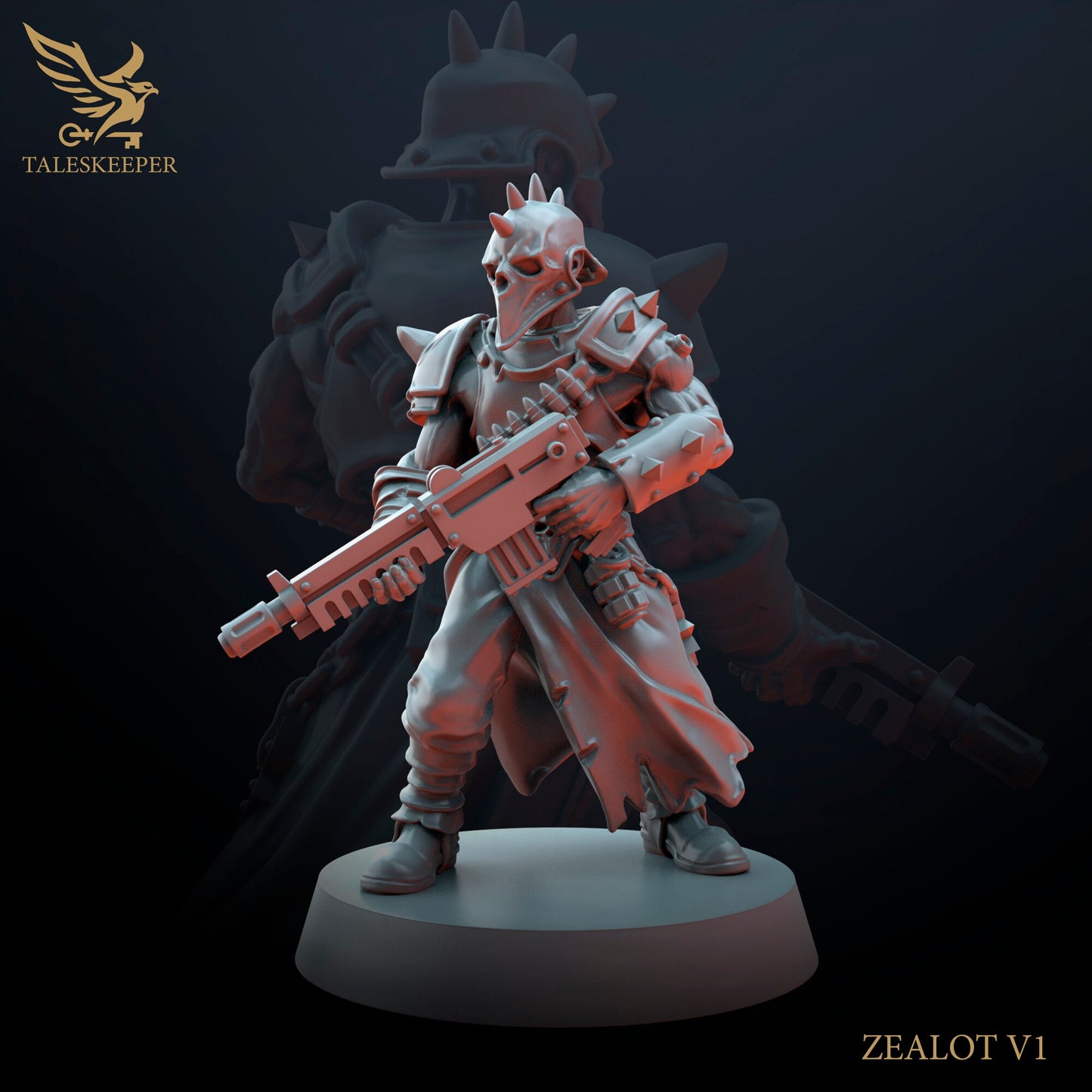 Dark Zealot Infantry - Proxies / Cultists / Modular - by TalesKeeper - Tabletop Wargaming Miniature Sci-Fi/Fantasy/Proxy