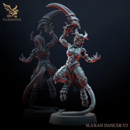 SlaKan Dancers - Proxies / Daemonic - by TalesKeeper - Tabletop Wargaming Miniature Sci-Fi/Fantasy/Daemon/Proxy