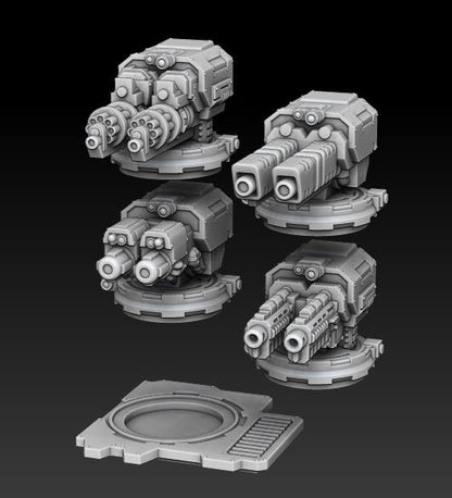 Silver Wardens - Ferox Grav Transport - DMG Minis - Tabletop Wargaming Miniature Sci-Fi/Tank/Proxy