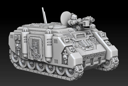 Silver Wardens - Ferox Grav Transport - DMG Minis - Tabletop Wargaming Miniature Sci-Fi/Tank/Proxy